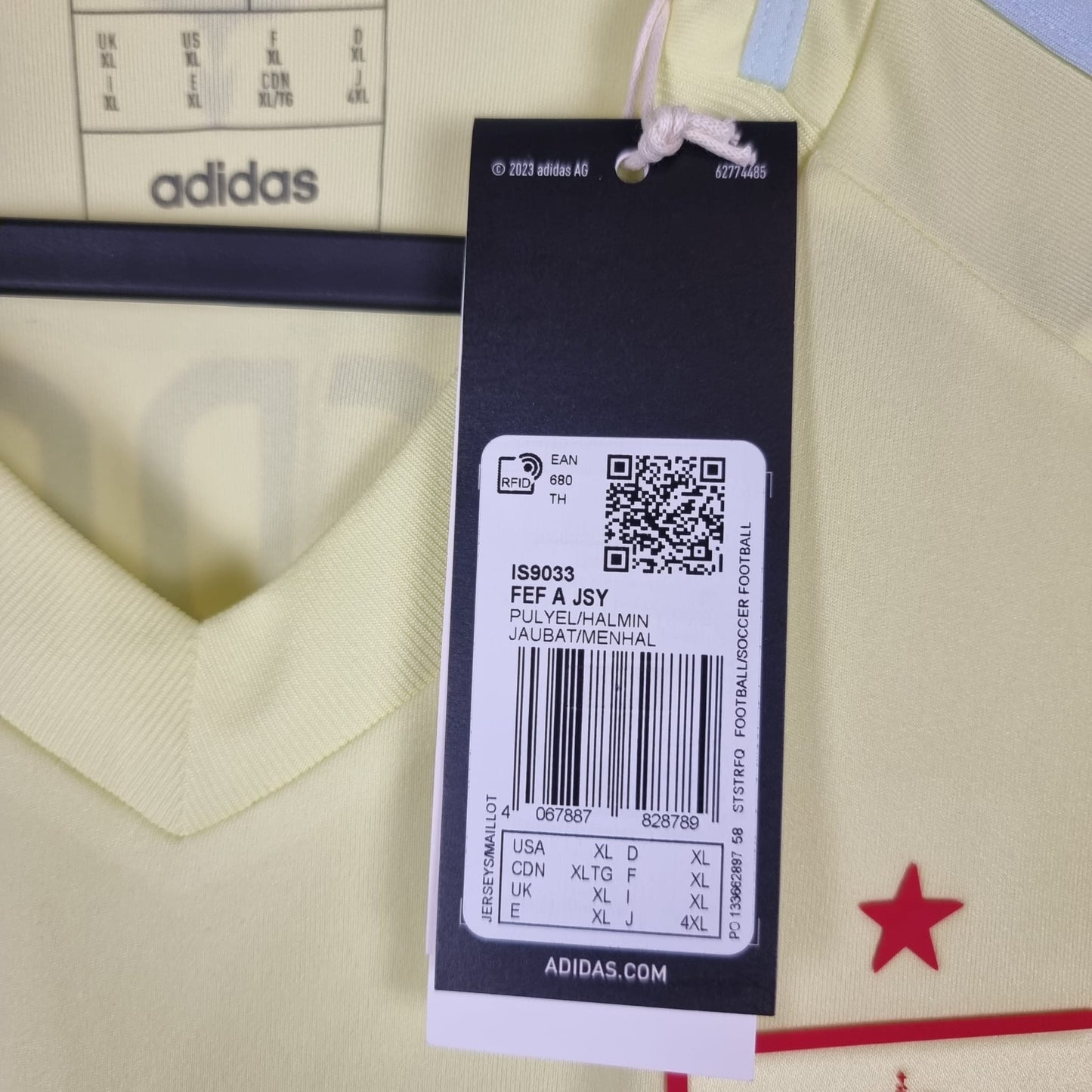 Trikot - Spanien - Pedri - 2024 - XL - Neu - Auswärts