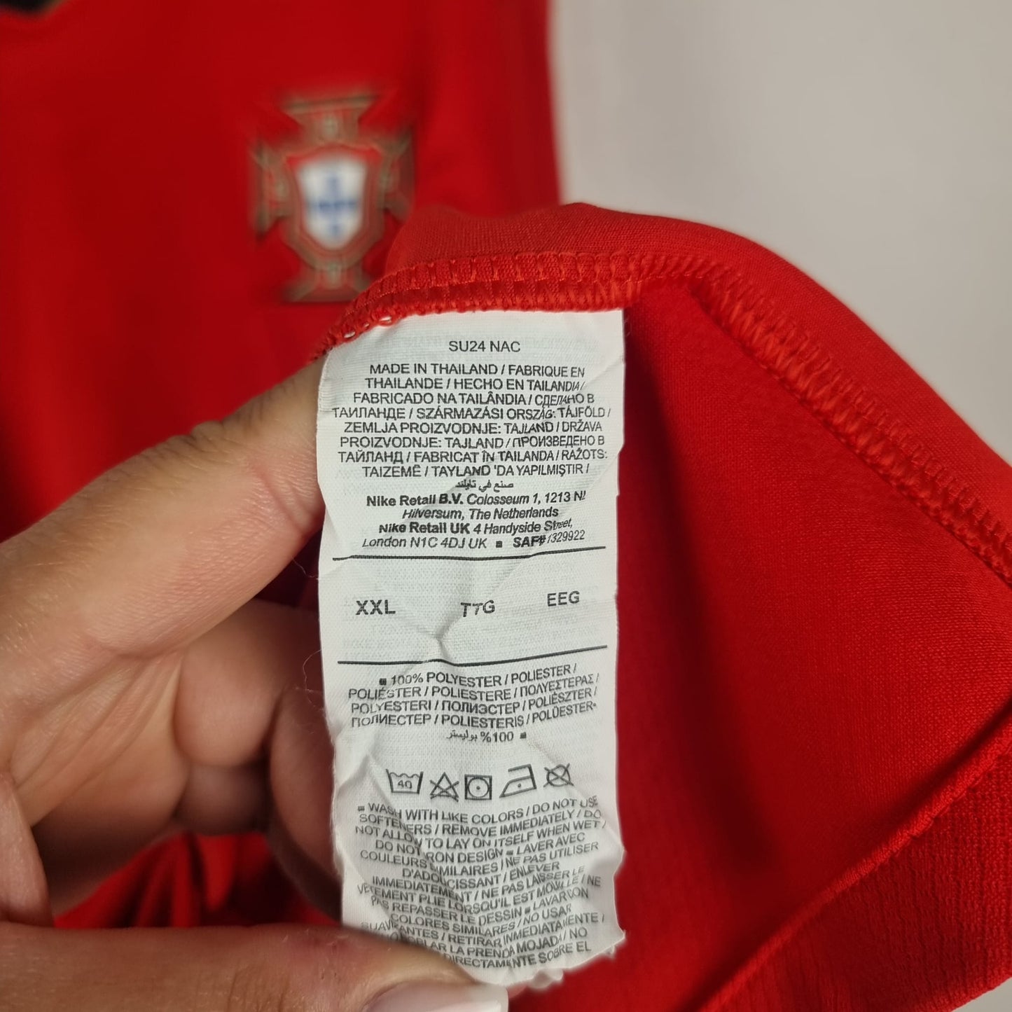 Trikot - Portugal - Cristiano Ronaldo - 2024 - XXL - Heim