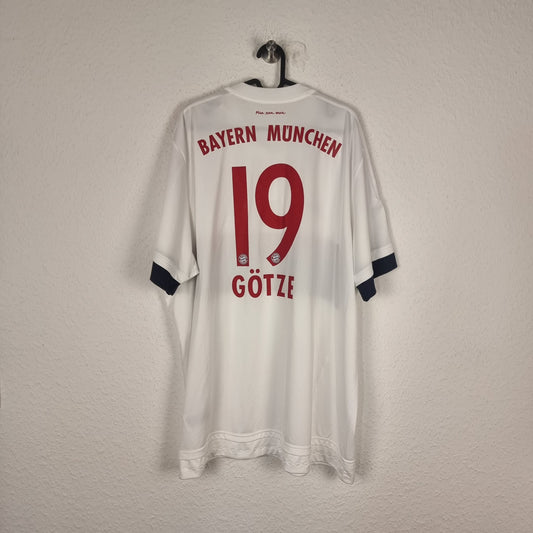 Trikot - FC Bayern München - Mario Götze - 2015/2016 - 3XL - Auswärts