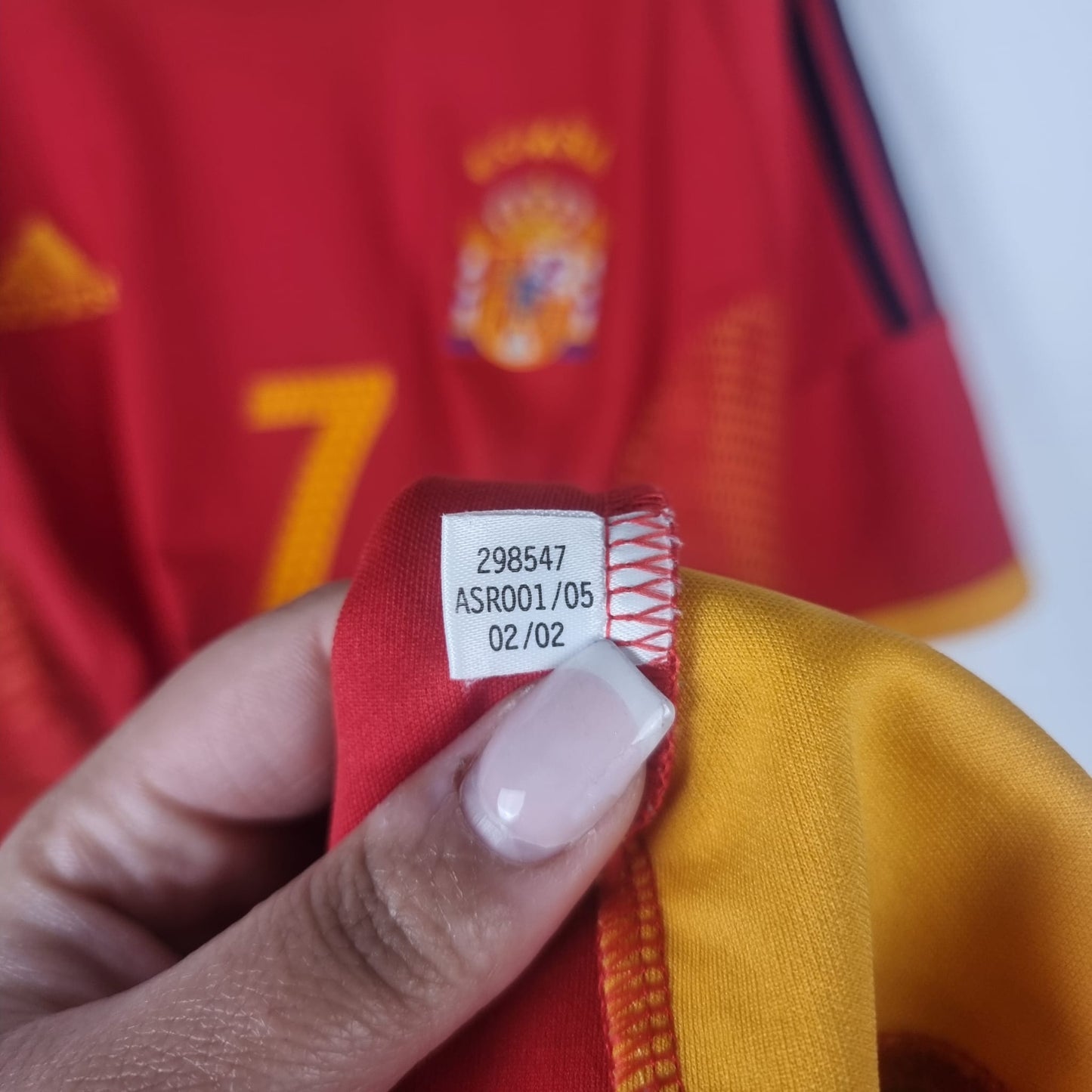Trikot - Spanien - Raúl - 2002 - XL - Heim
