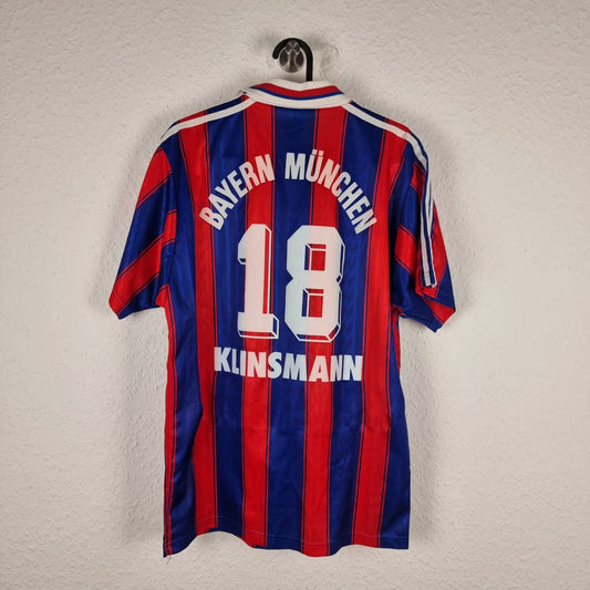 Trikot - Bayern München - Jürgen Klinsmann - 1995/1996 - S - Heim