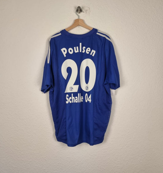 Trikot - FC Schalke 04 - Christian Poulsen - 2002/2003 - XXL - Heim