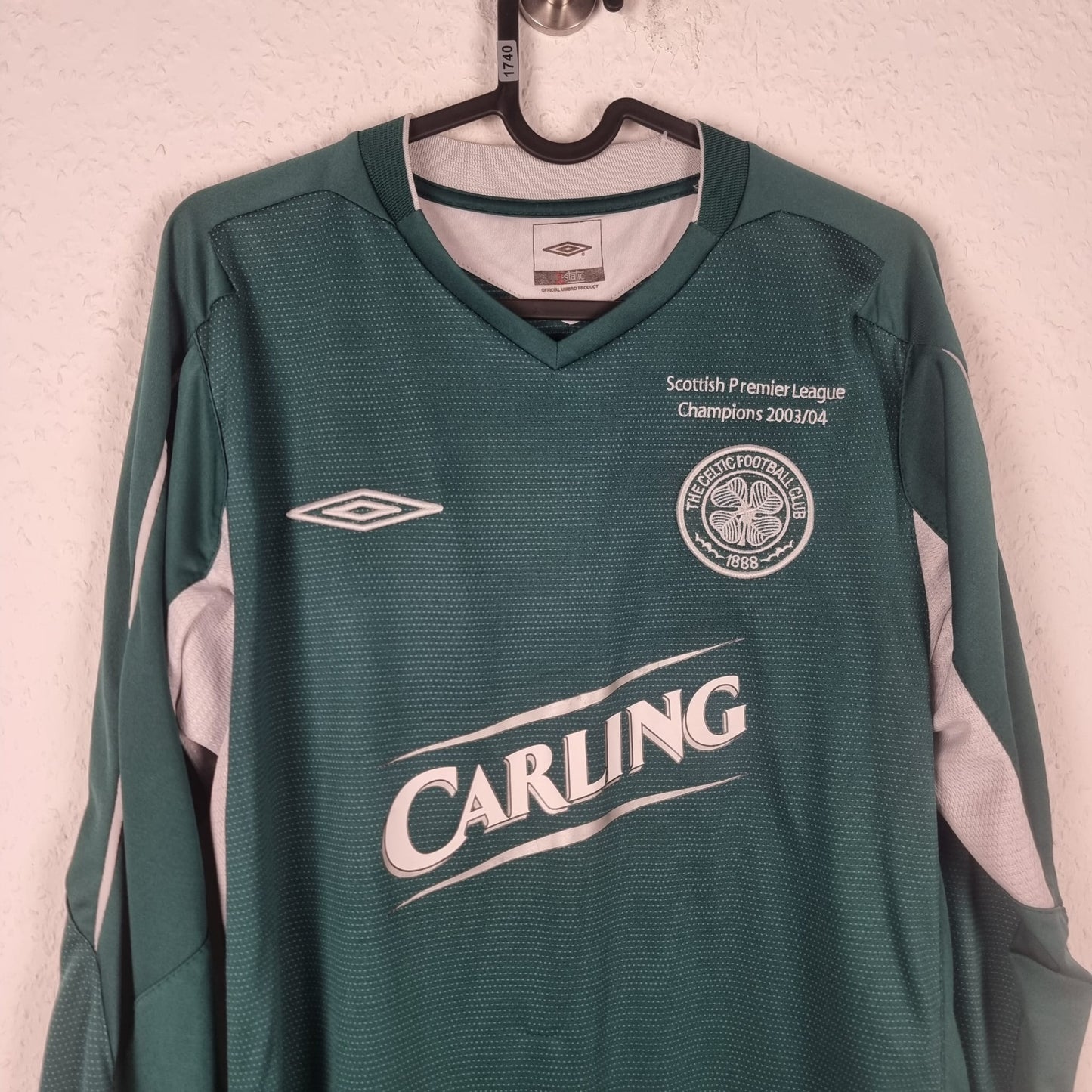 Trikot - Celtic Glasgow - Juninho - 2004/2005 - S - Auswärts