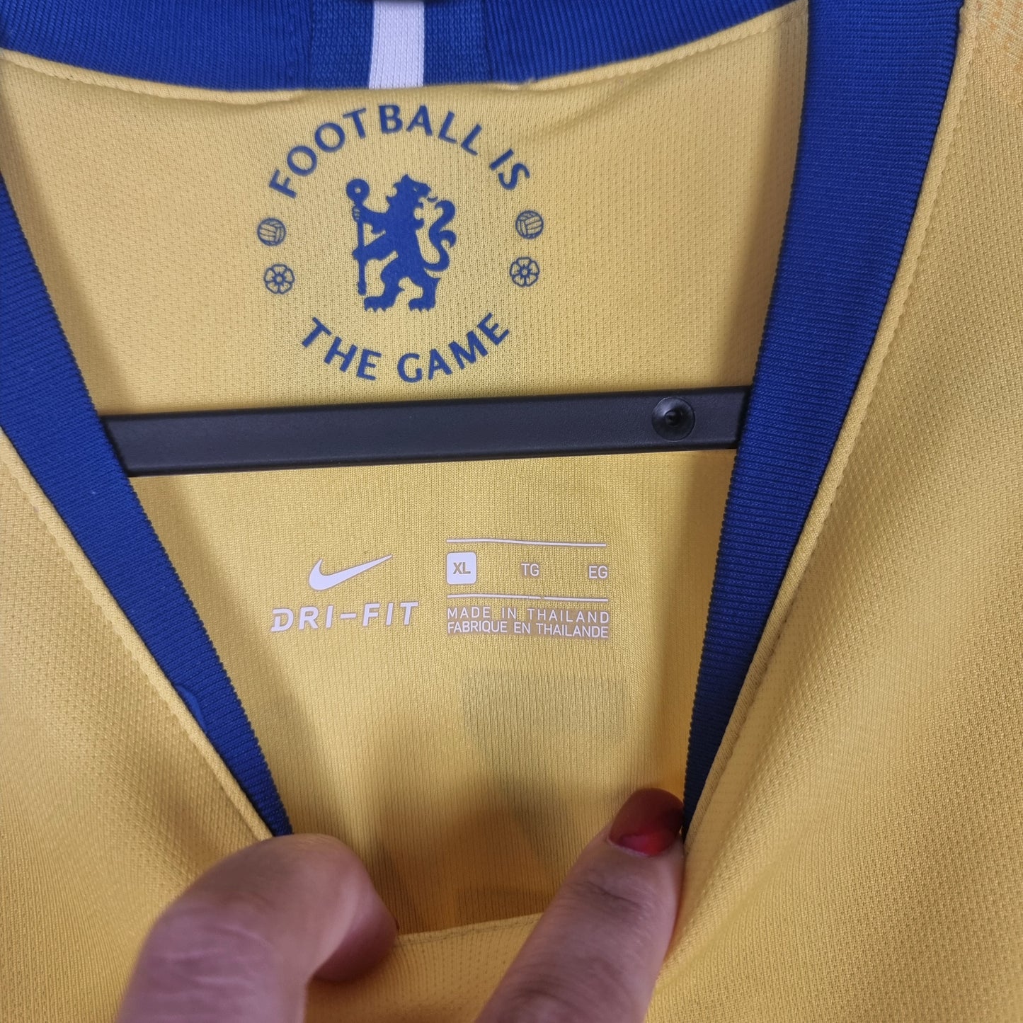 Trikot - Chelsea FC - Eden Hazard - 2018/2019 - XL - Auswärts