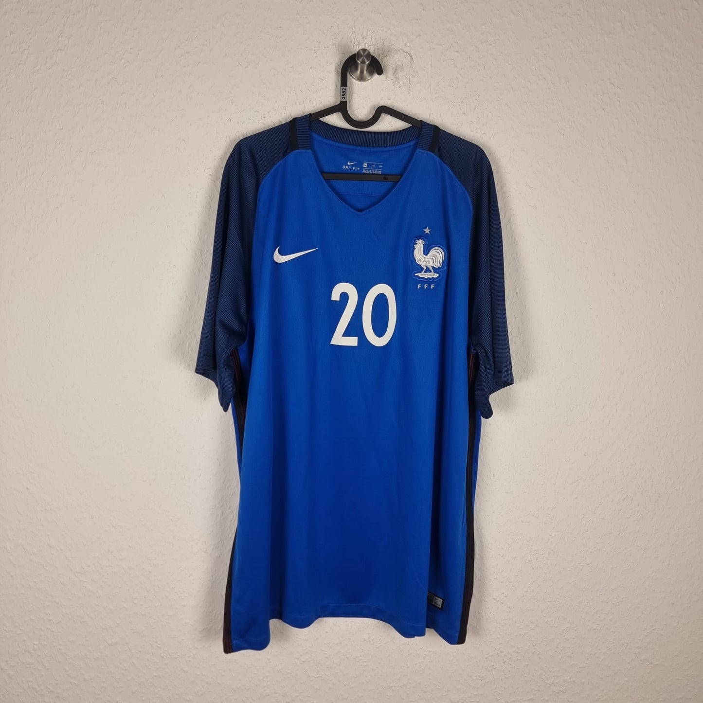 Trikot - Frankreich - Kylian Mbappé - 2016 - XXL - Heim