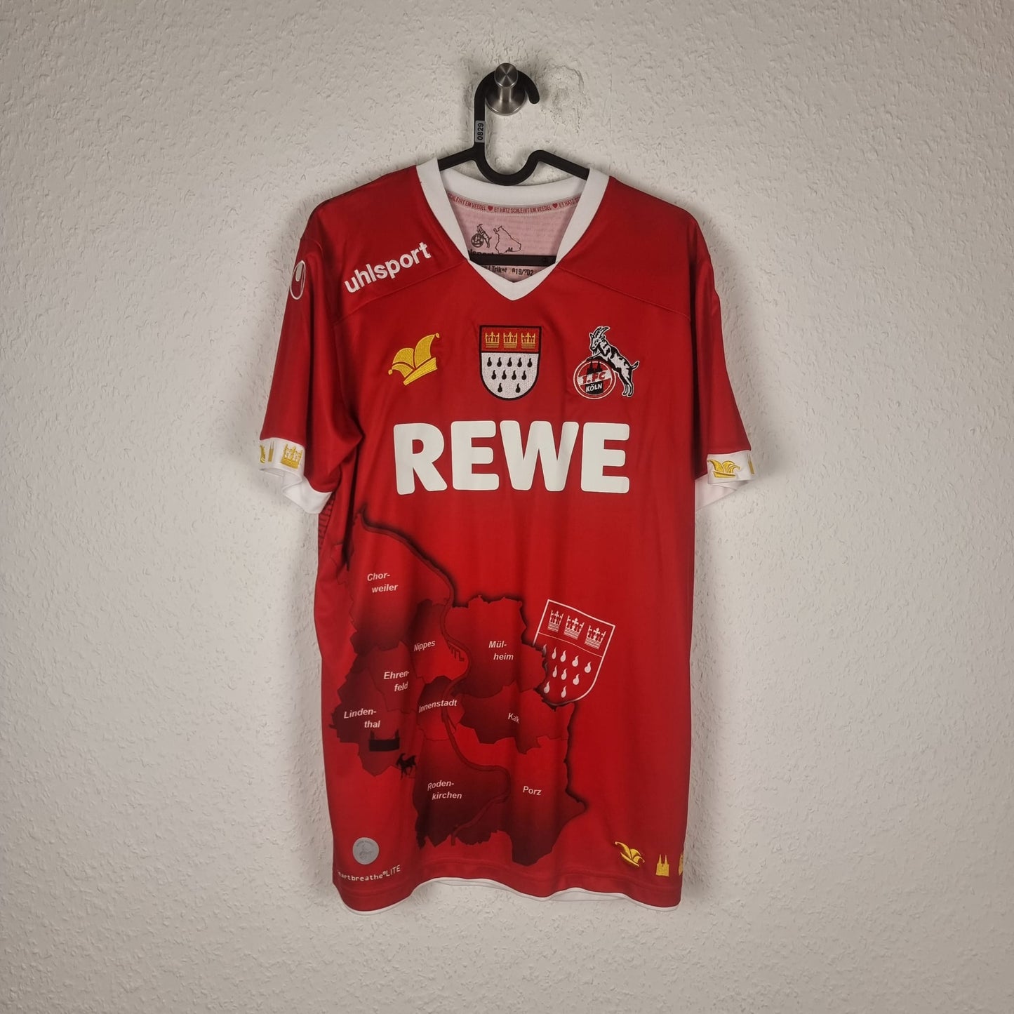 Sondertrikot - 1. FC Köln - Heinz Flohe - 2019/2020 - M - Karneval