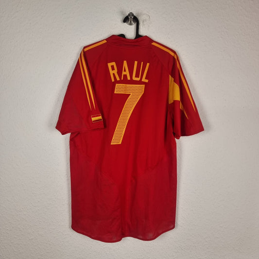 Trikot - Spanien - Raúl - 2004 - M - Heim