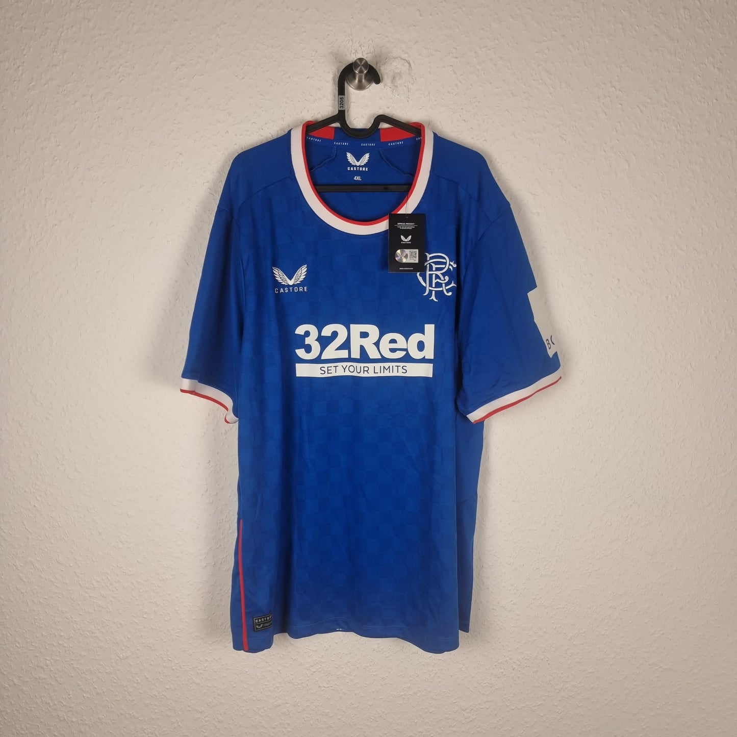Trikot - Glasgow Rangers - 2022/2023 - 4XL - Heim - Neu