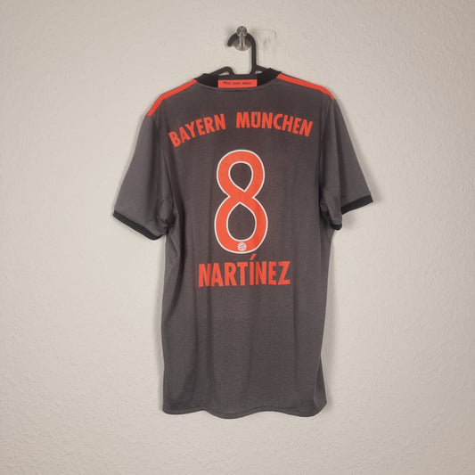 Trikot - FC Bayern München - Javi Martínez - 2016/2017 - M - Auswärts