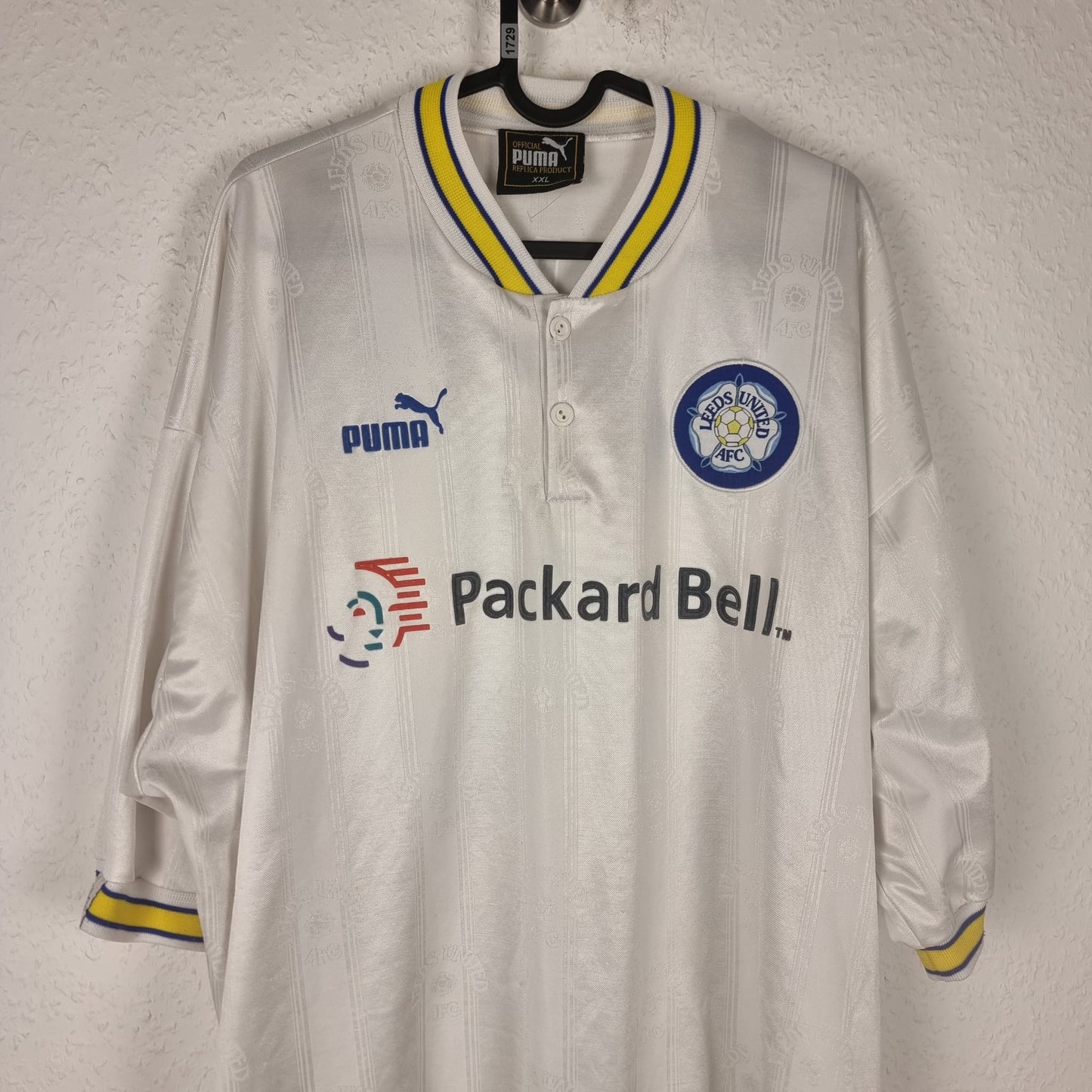 Trikot - Leeds United - Alf-Inge Haaland - 1996/1997 - XXL - Heim