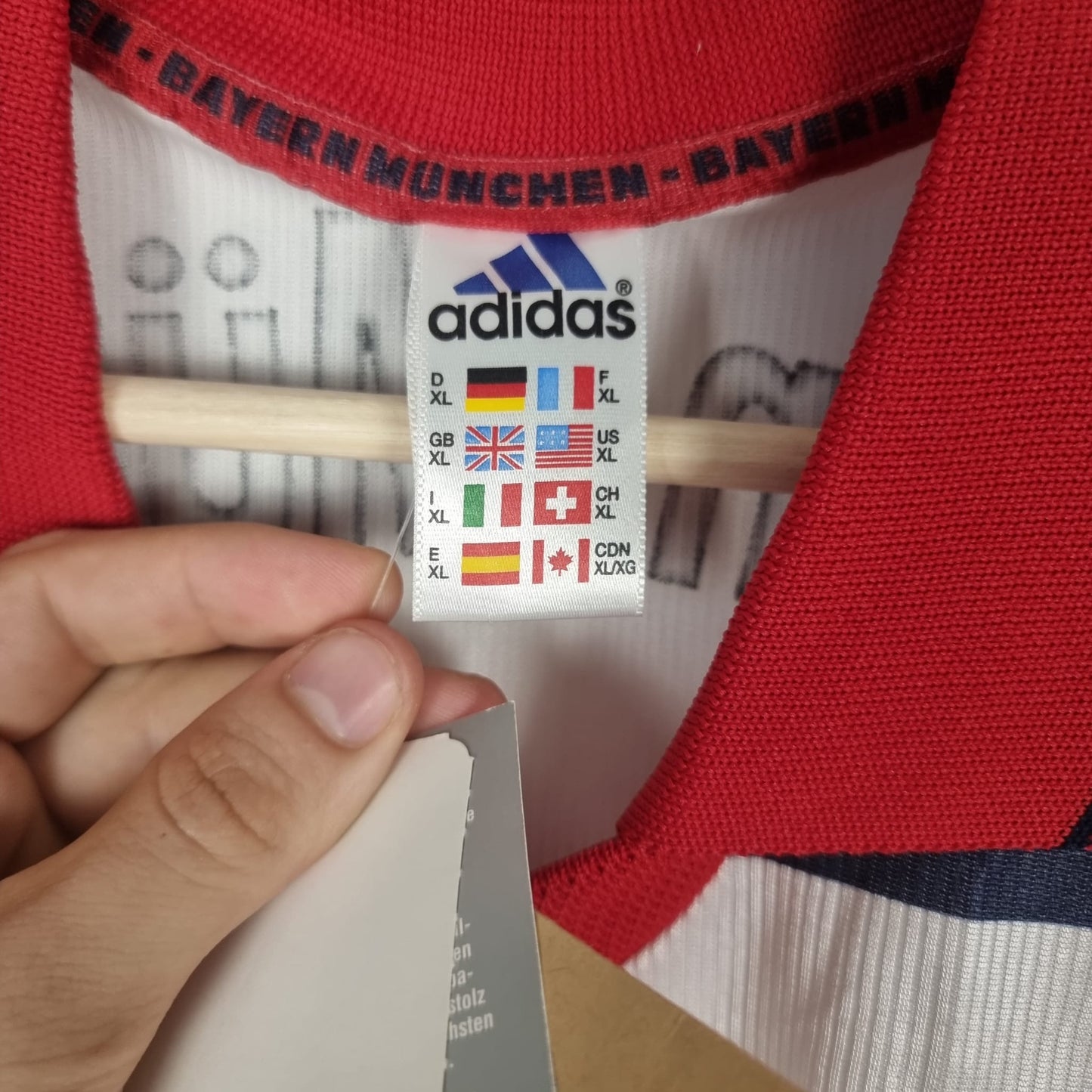 Trikot - FC Bayern München - 1998/1999 - XL - Neu - Auswärts
