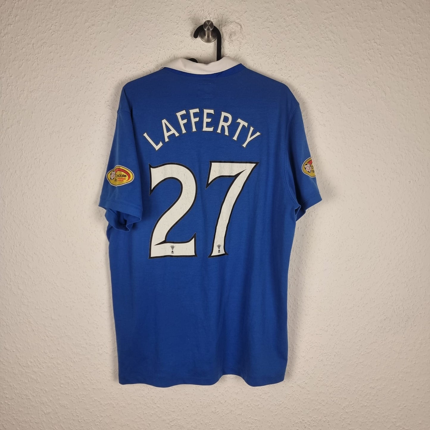 Trikot - Glasgow Rangers - Kyle Lafferty - 2010/2011  - L - Heim