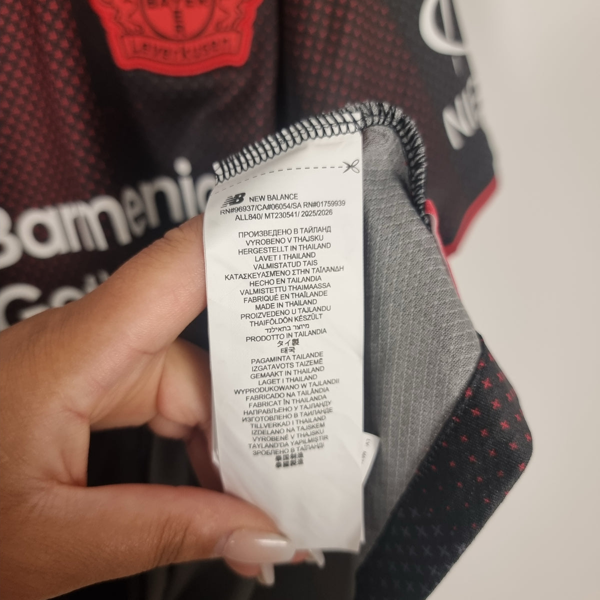 Trikot - Bayer 04 Leverkusen - Gustavo Fernández - 2025/2026 - L - Heim