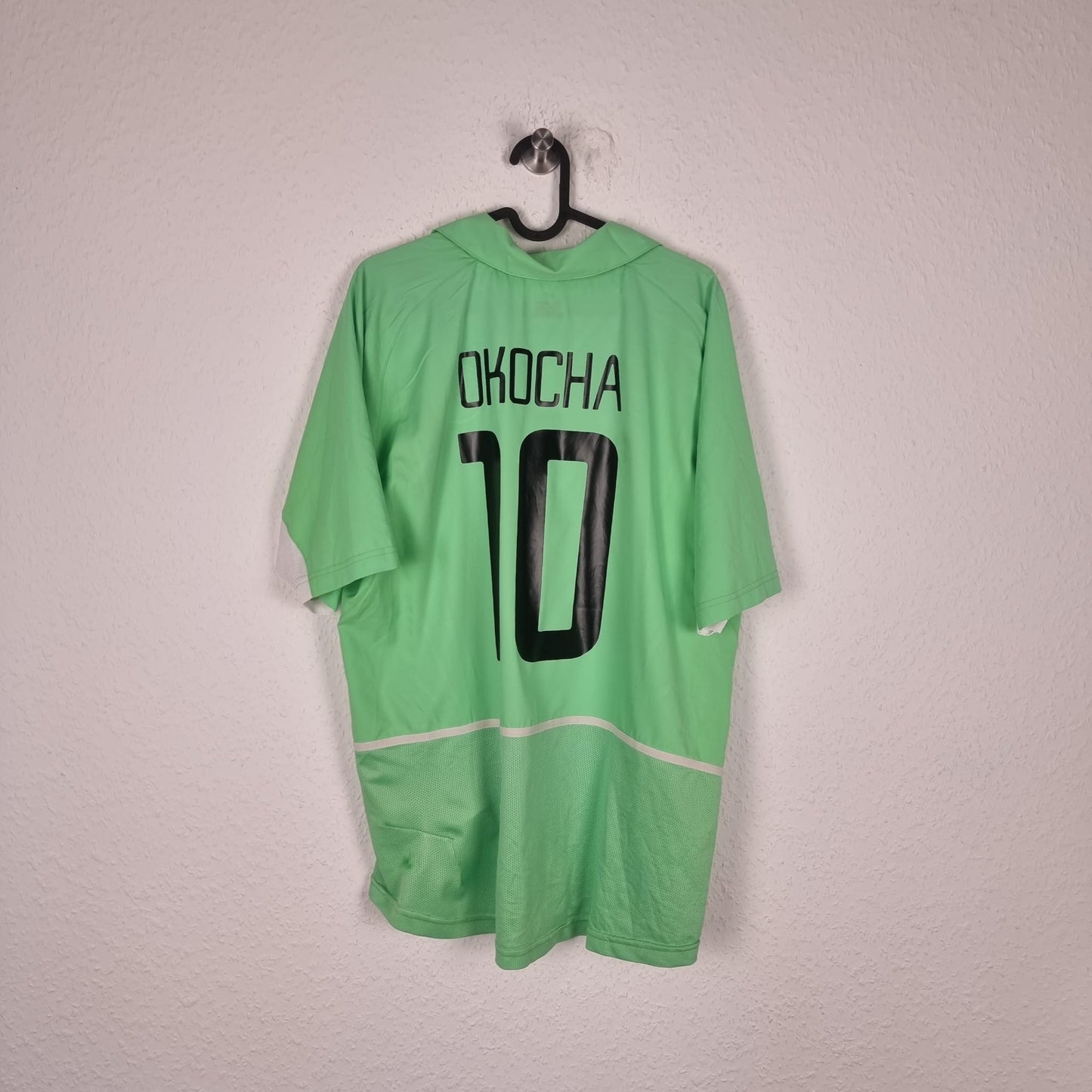 Trikot - Jay-Jay Okocha - Nigeria - 2002 - L - Heim