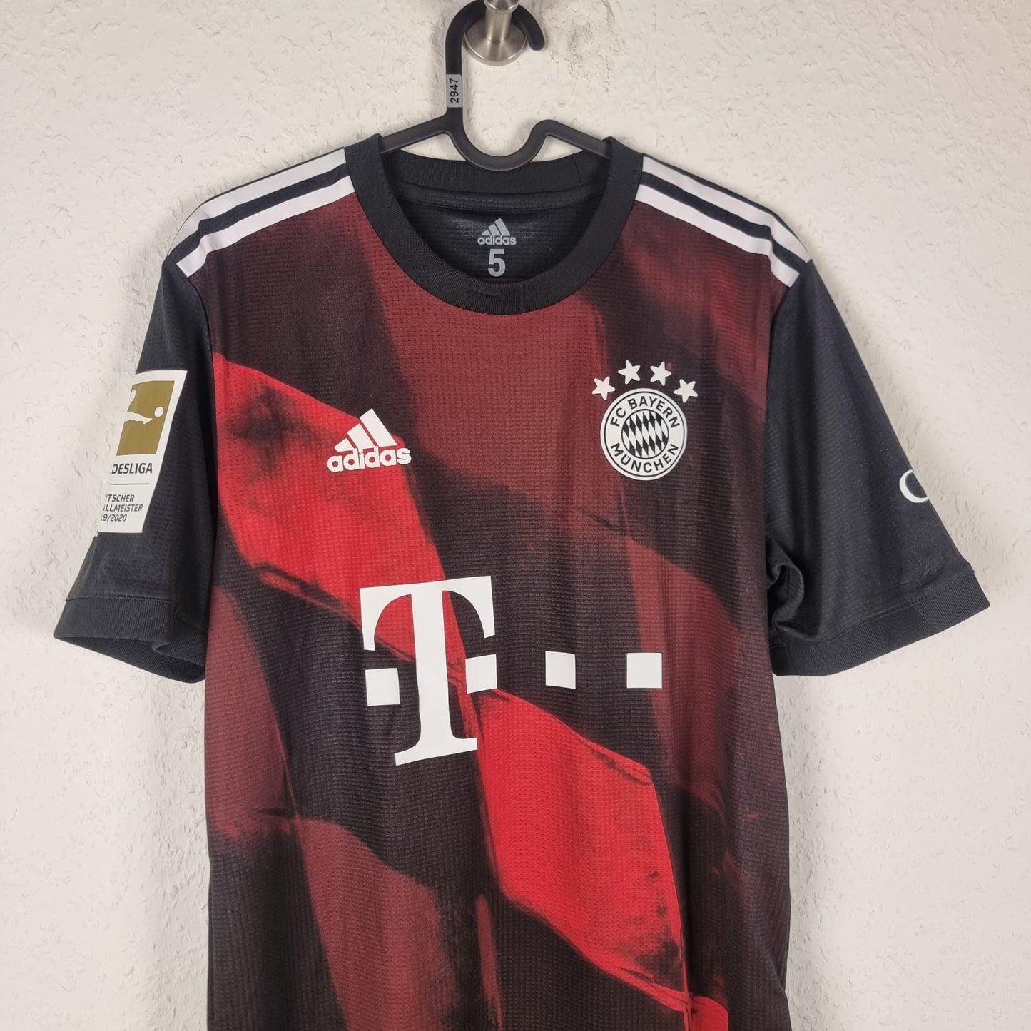 Trikot - FC Bayern München - David Alaba - 2020/2021 - Gr. 5 - Drittes - Player Issue