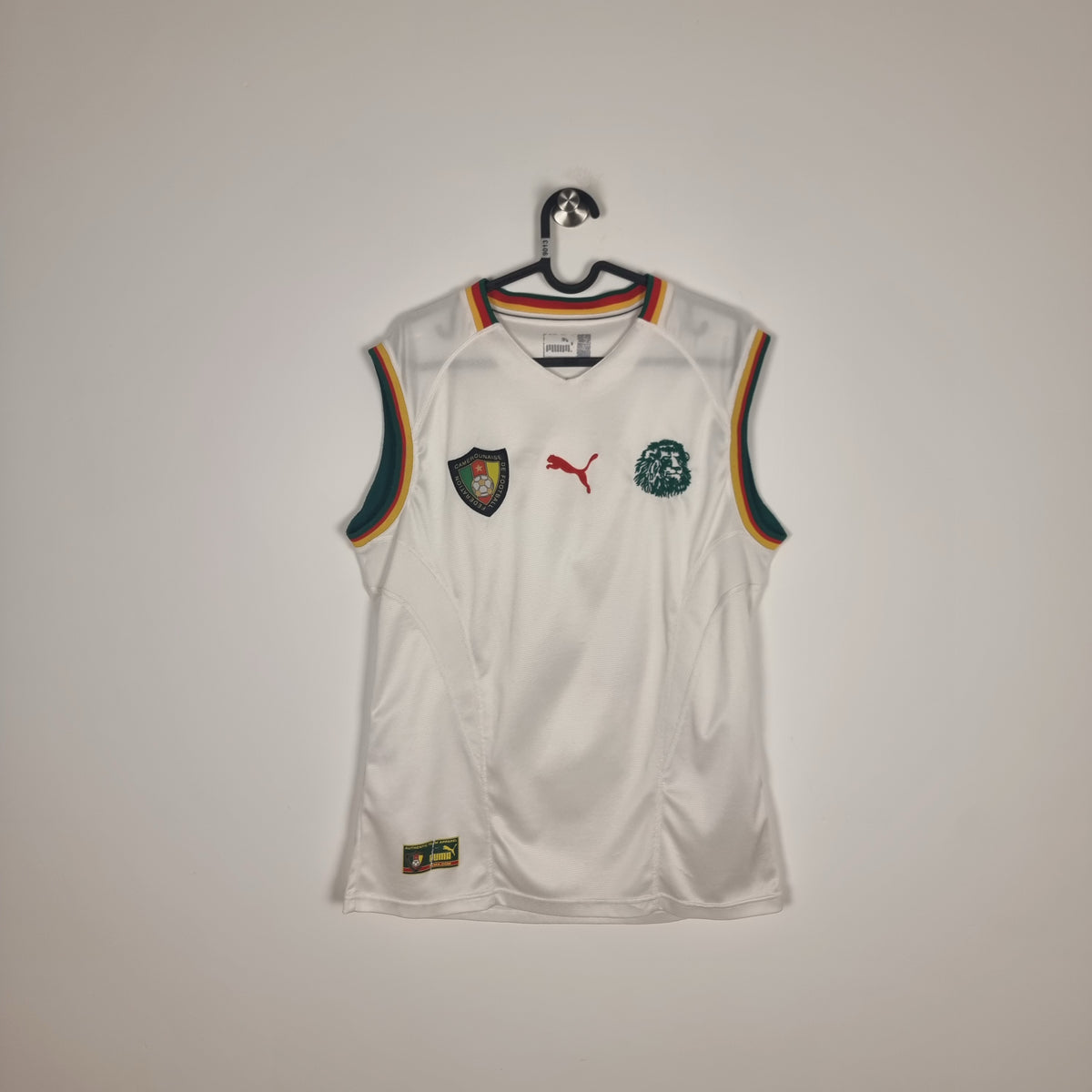 Jersey - Cameroon - Marc-Vivien Foé - 2002 - L - Away