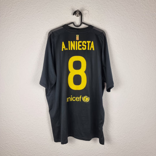 Trikot - FC Barcelona - Andrés Iniesta - 2011/2012 - XXL - Auswärts