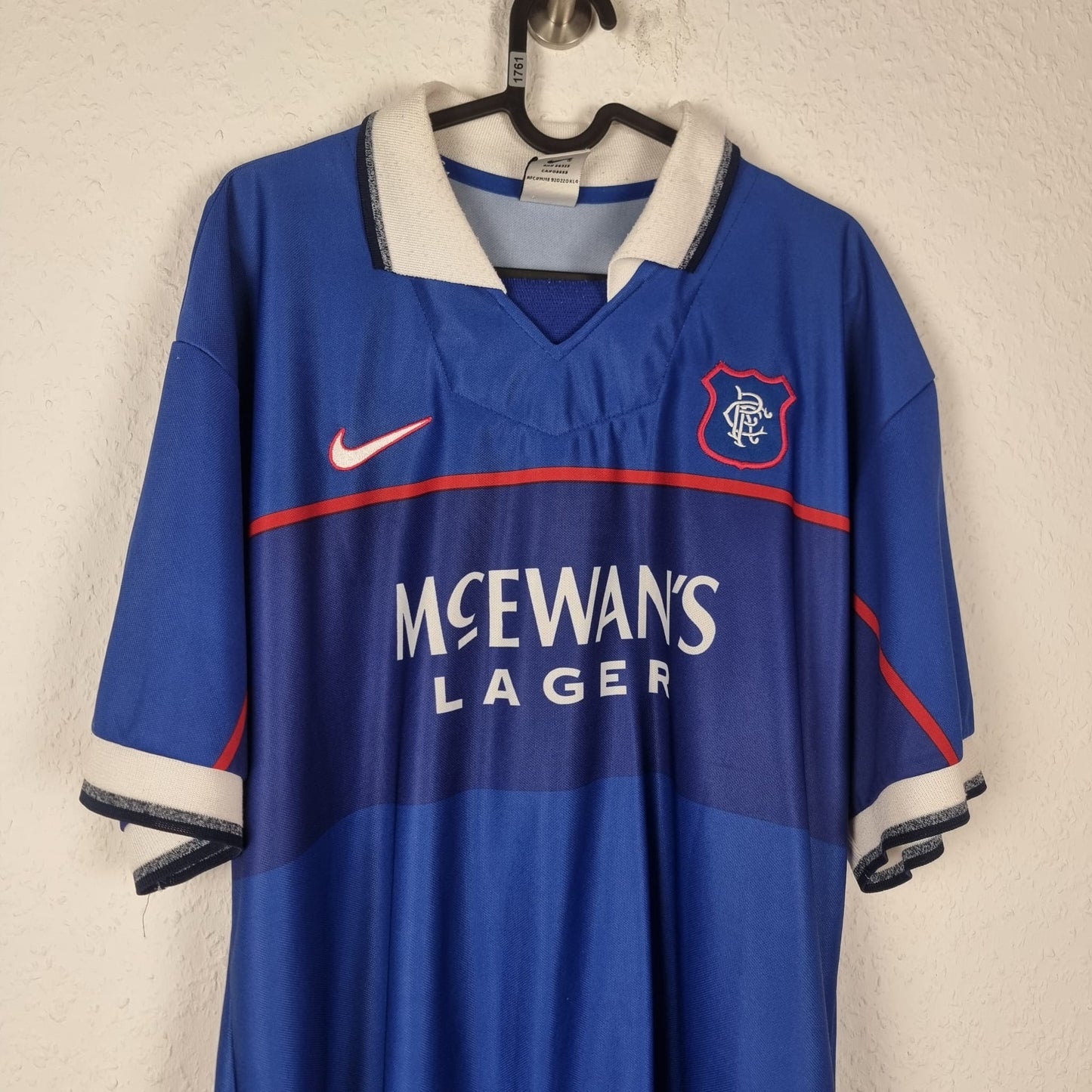 Trikot - Rangers FC - Giovanni van Bronckhorst - 1997/1998 - L - Heim