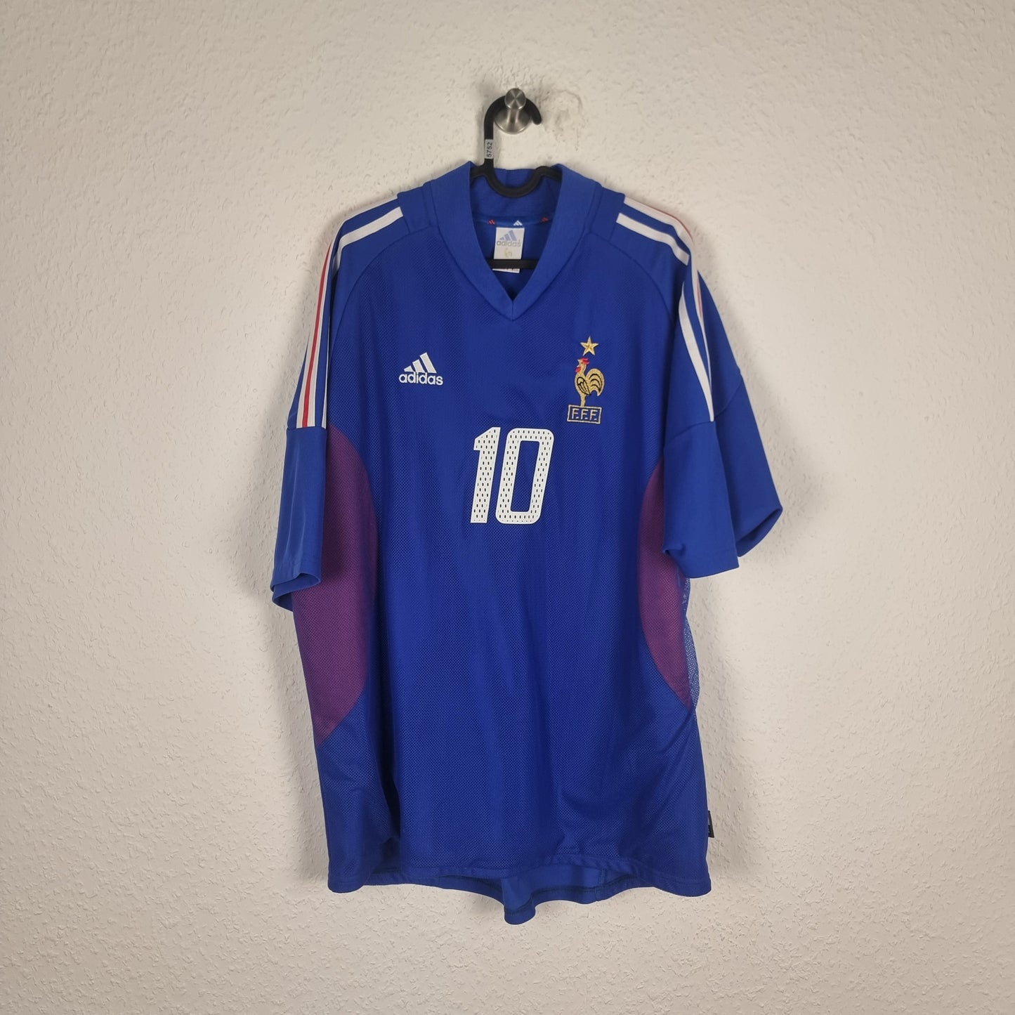 Trikot - Frankreich - Zinédine Zidane - 2002 - XL - Heim