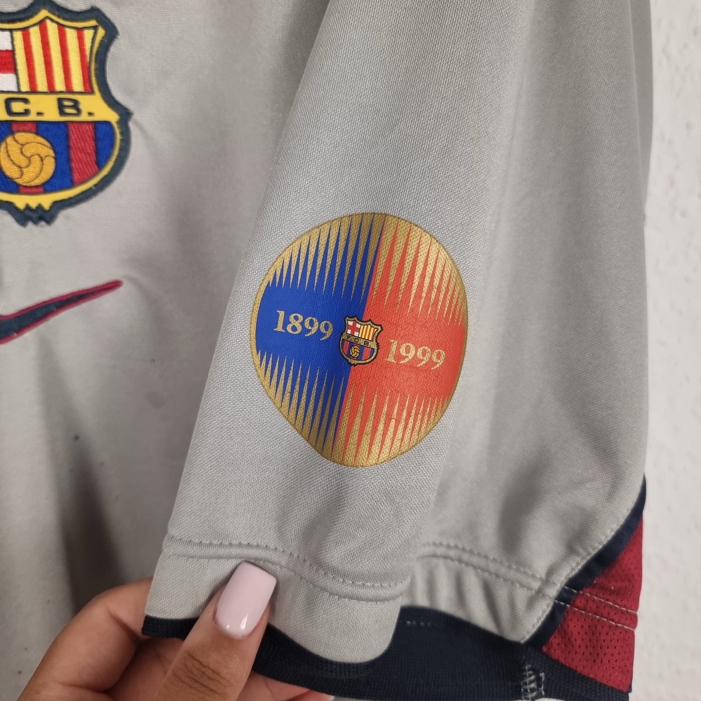 Trikot - FC Barcelona - Patrick Kluivert - 1998/1999 - XXL - Auswärts
