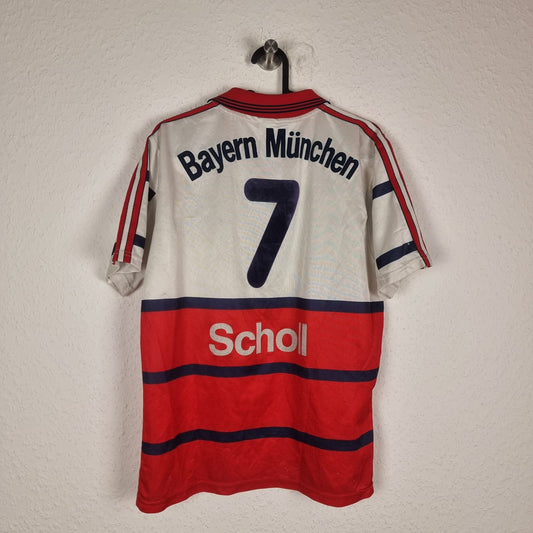 Trikot - Bayern München - Mehmet Scholl - 1999/2000 - S/176 -  Auswärts