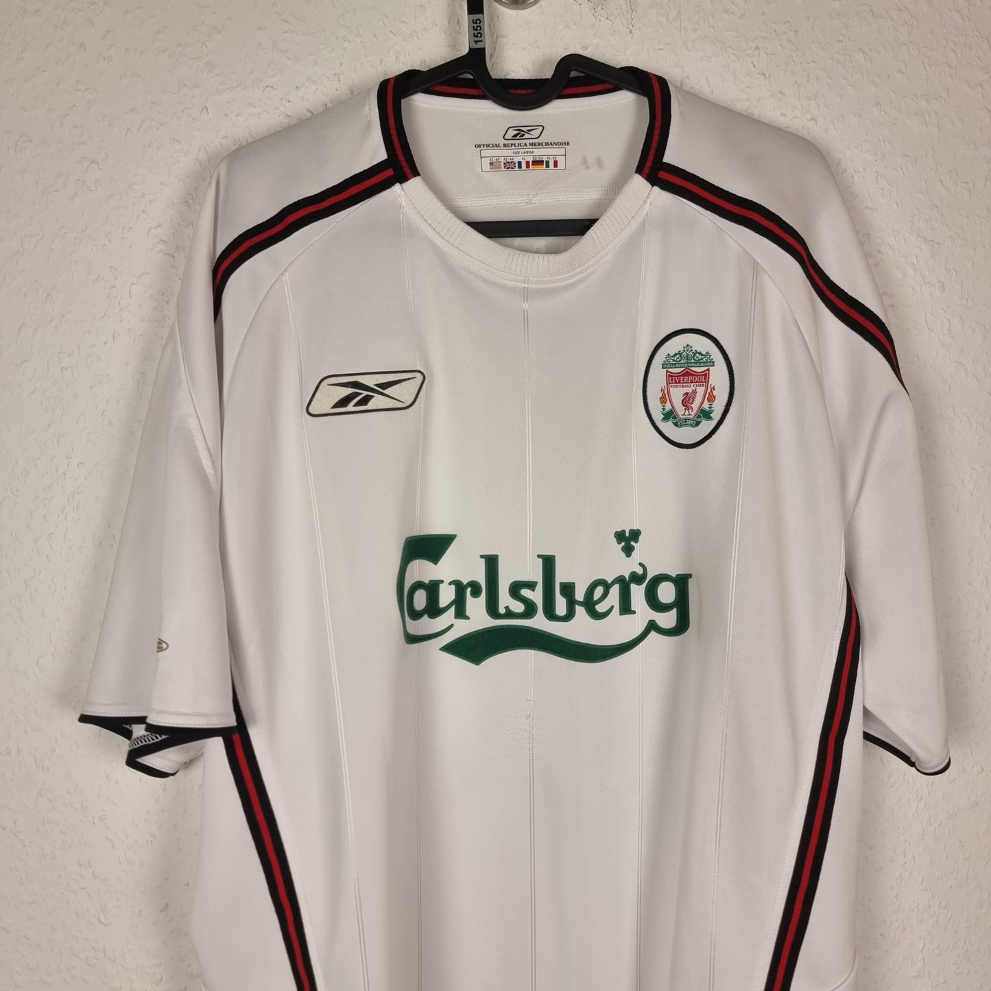 Trikot - Liverpool FC - Steven Gerrard  - 2003/2004 - XL - Auswärts