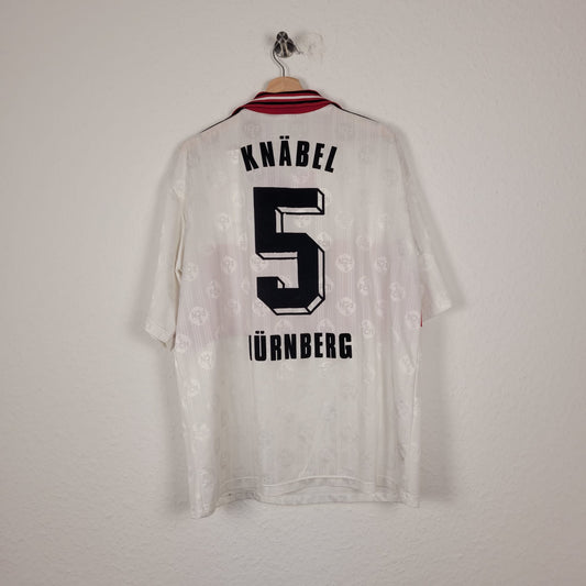 Trikot - 1. FC Nürnberg - Peter Knäbel - 1997/1998 - XL - Auswärts