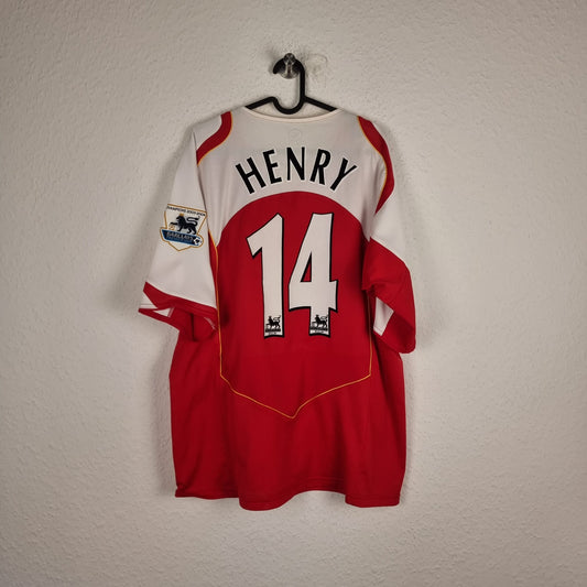 Trikot - Arsenal FC - Thierry Henry - 2004/2005 - XL - Heim