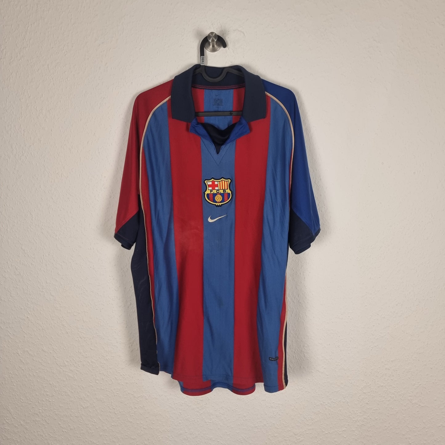 Trikot - FC Barcelona - Rivaldo - 2001/2002 - XXL - Heim