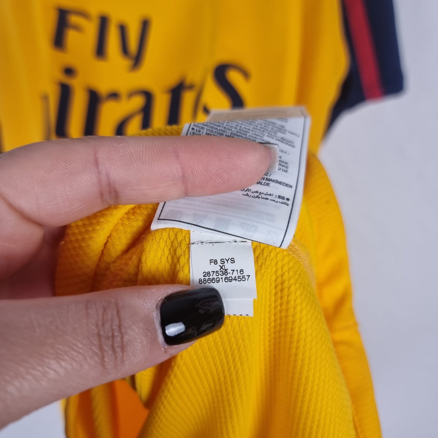 Trikot - Arsenal FC - Eduardo - 2008/2009 - XL - Auswärts
