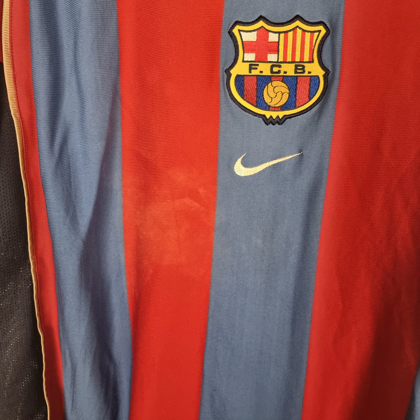 Trikot - FC Barcelona - Rivaldo - 2001/2002 - XXL - Heim