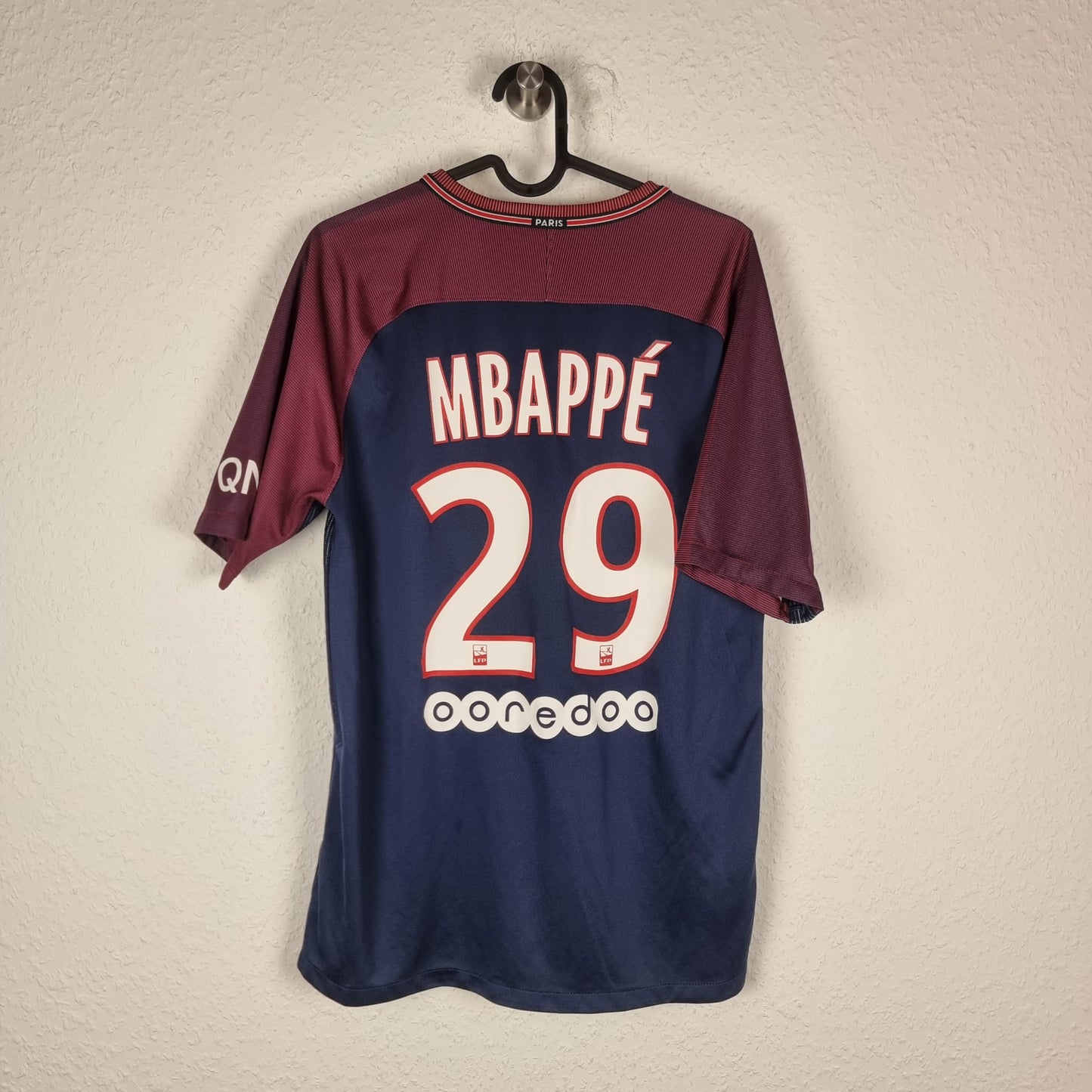 Trikot - Paris Saint-Germain (PSG) - Kylian Mbappé - 2017/2018 - M - Heim