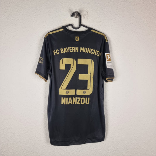 Trikot - FC Bayern München - Tanguy Nianzou - 2021/2022 - Gr. 7 - Auswärts - Player Issue