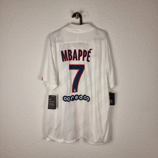 Trikot - Paris Saint-Germain (PSG) - Kylian Mbappé - 2019/2020 - XXL - Drittes