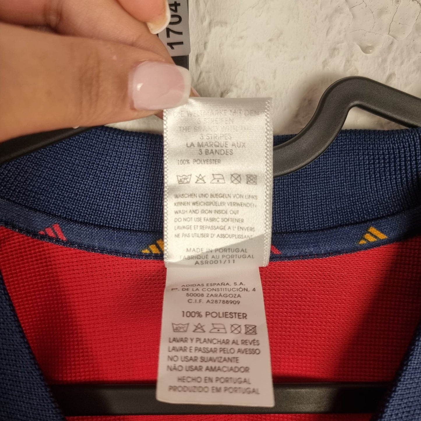 Jersey - Spain - Raúl - 2000 - XL - Home
