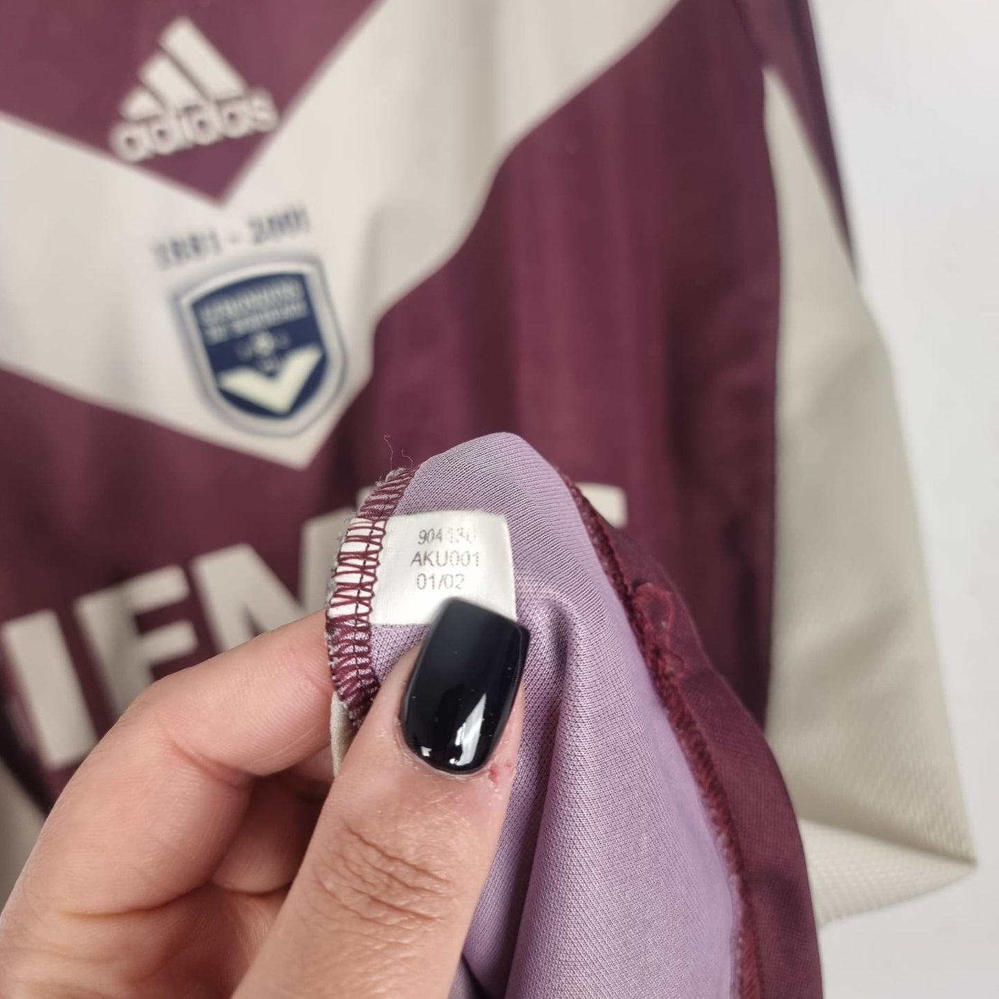 Trikot - Girondins Bordeaux - 2001/2002 - M - drittes