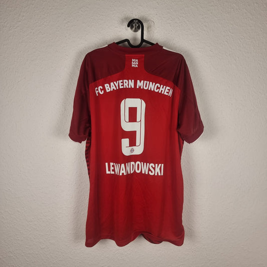 Trikot - FC Bayern München - Robert Lewandowski - 2021/2022 - XL - Heim