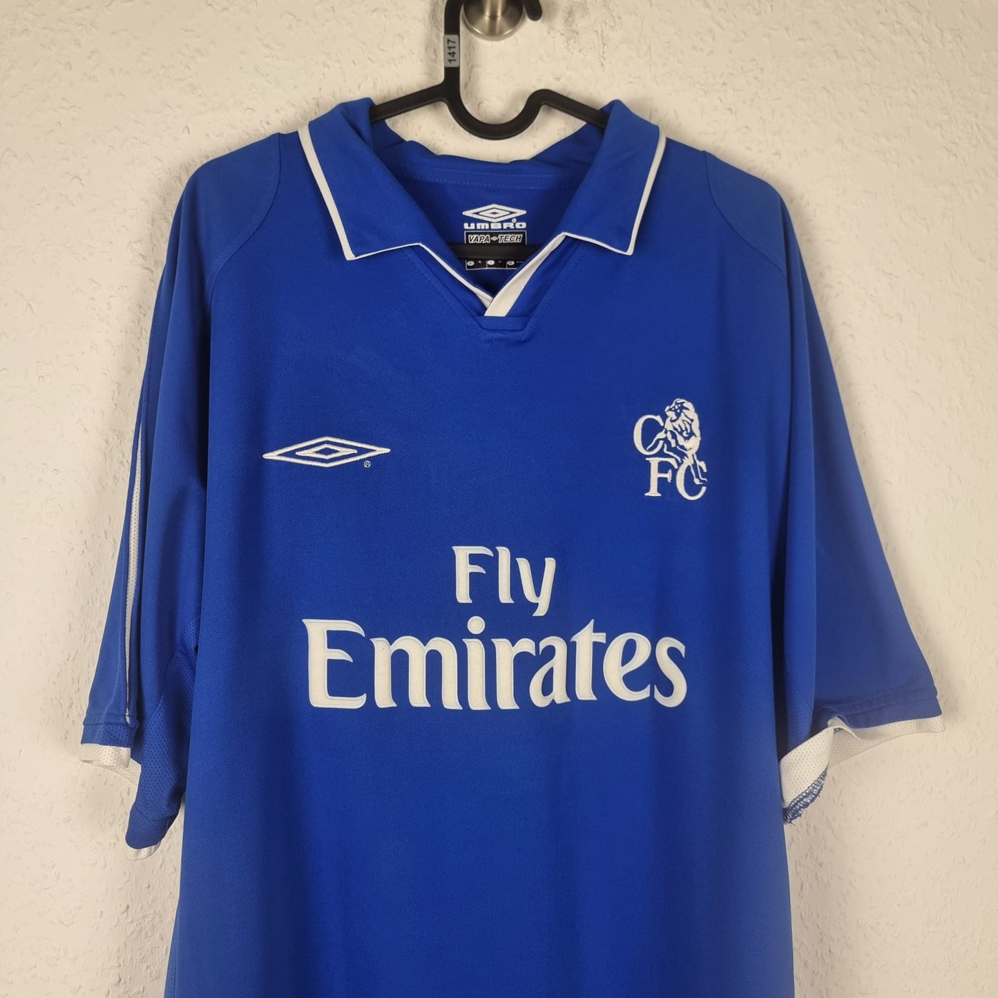 Trikot - Chelsea FC - Marcel Desailly - 2001/2002 - XL - Heim
