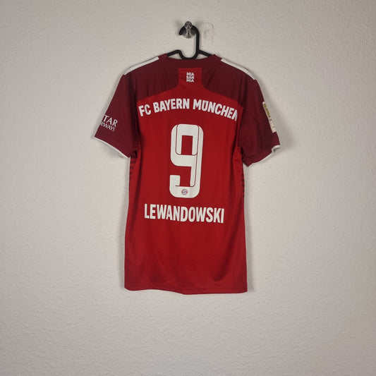 Trikot - FC Bayern München - Robert Lewandowski - 2021/2022 - S - Heim