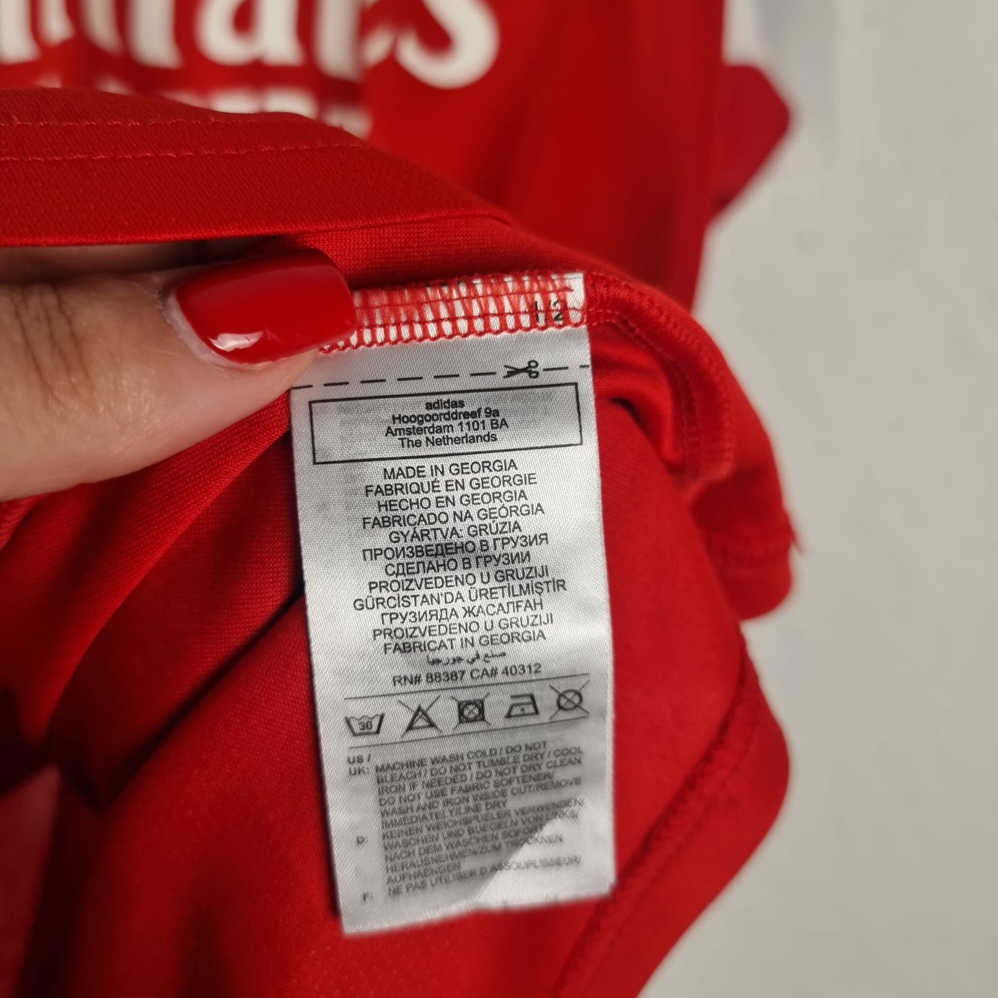 Trikot - Arsenal FC - Gabriel - 2022/2023 - XL - Heim