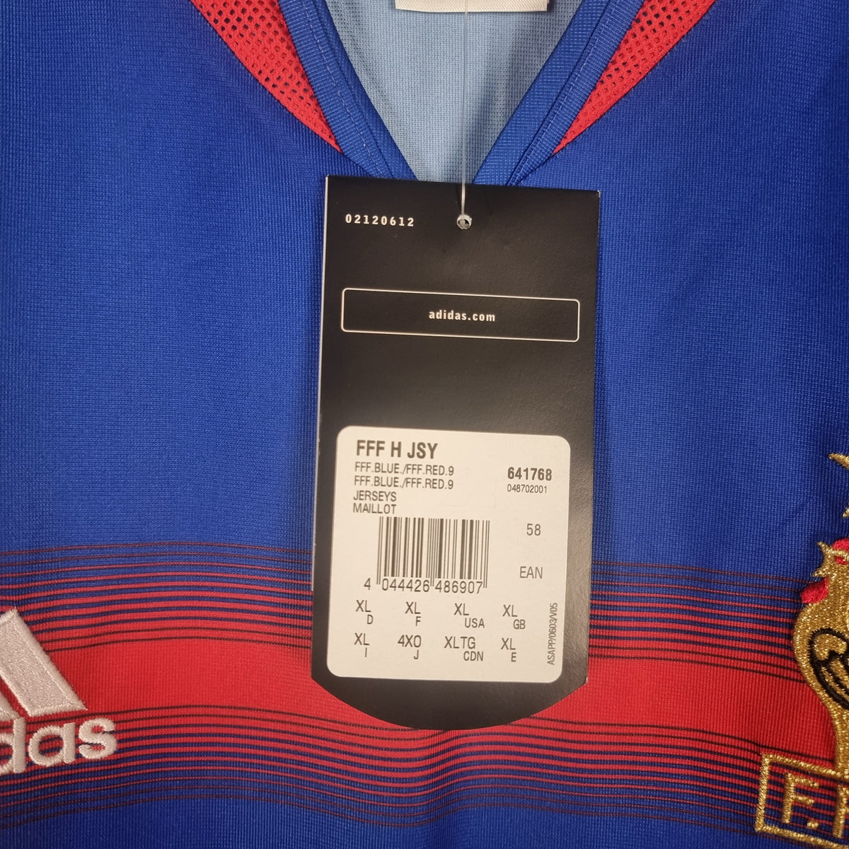 Trikot - Frankreich - 2004/2005 - XL - Heim - Neu