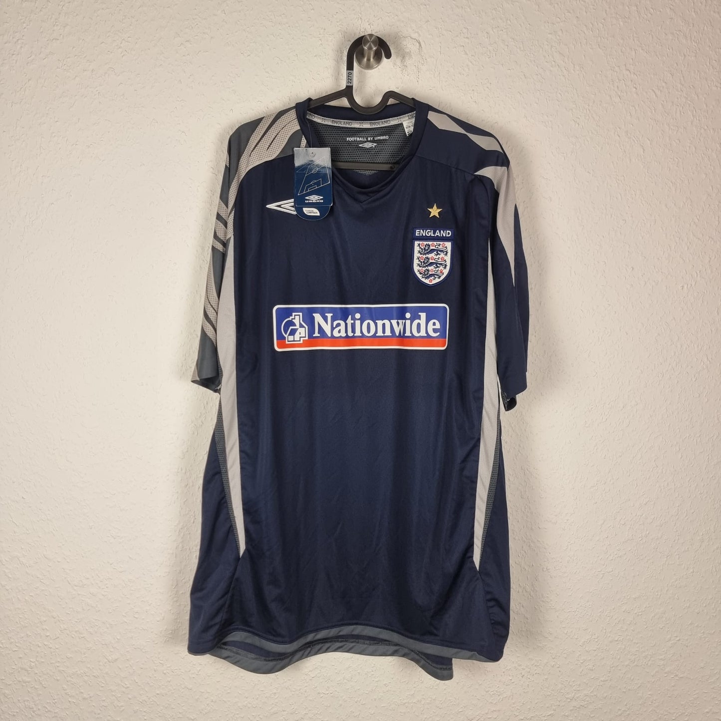 Trainingstrikot - England - 2008 - XXL - Neu
