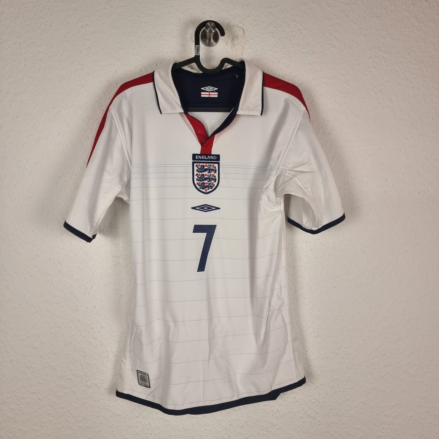 Trikot - England - David Beckham - 2004 - S - Heim
