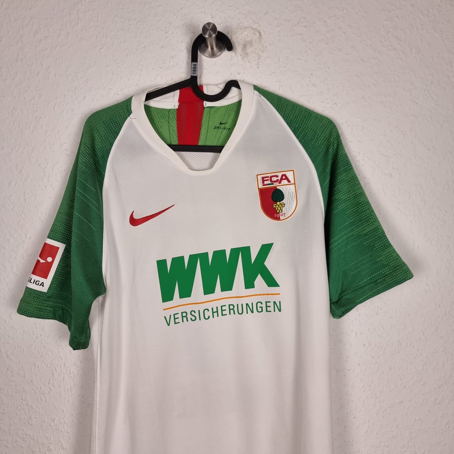 Trikot - FC Augsburg - Florian Niederlechner - 2019/2020 - S - Heim