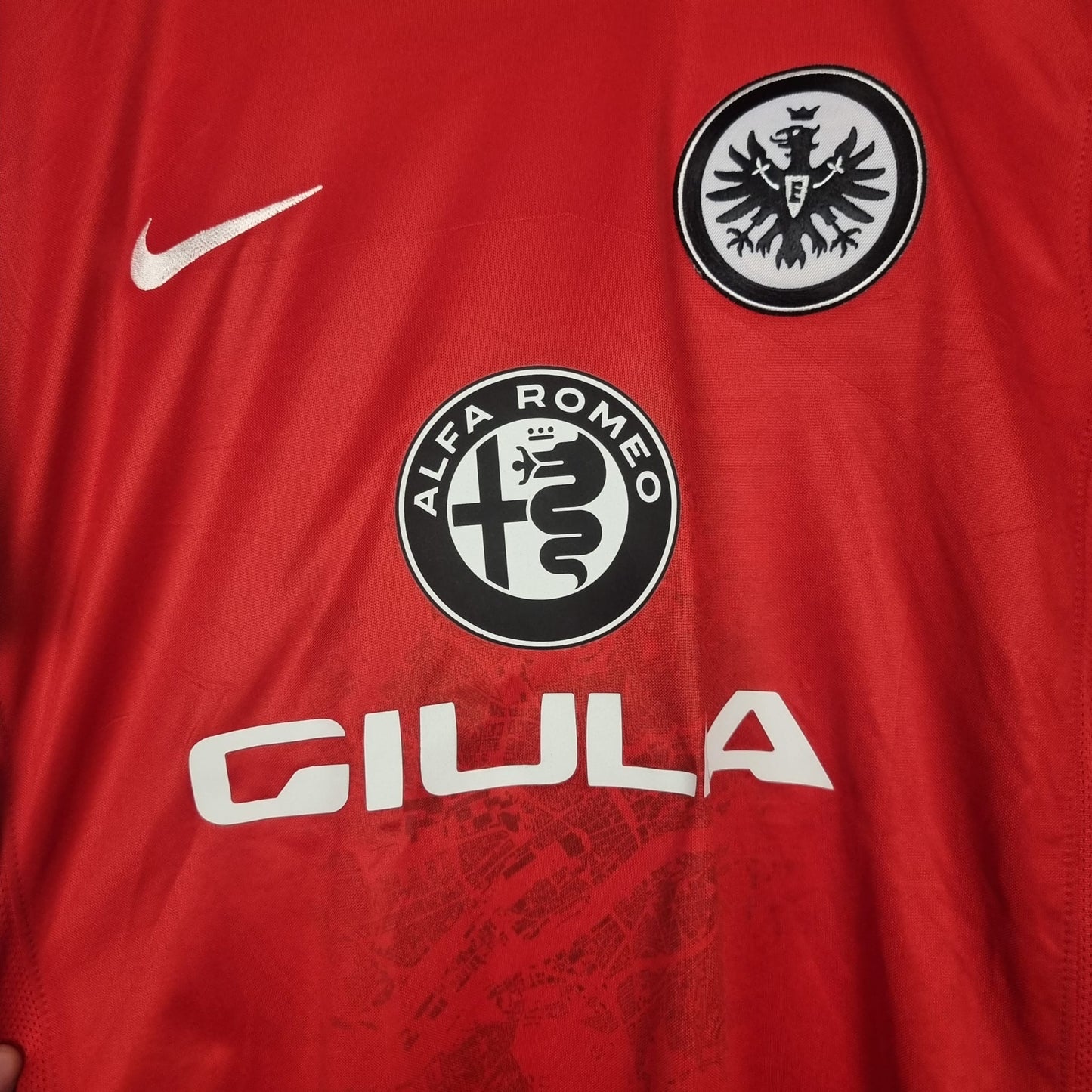 Sondertrikot - Eintracht Frankfurt - Stefan Aigner - 2015/2016 - M - mit Unterschrift