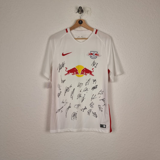 Trikot - RB Leipzig - 2016/2017 - M - teamsigniert - Heim