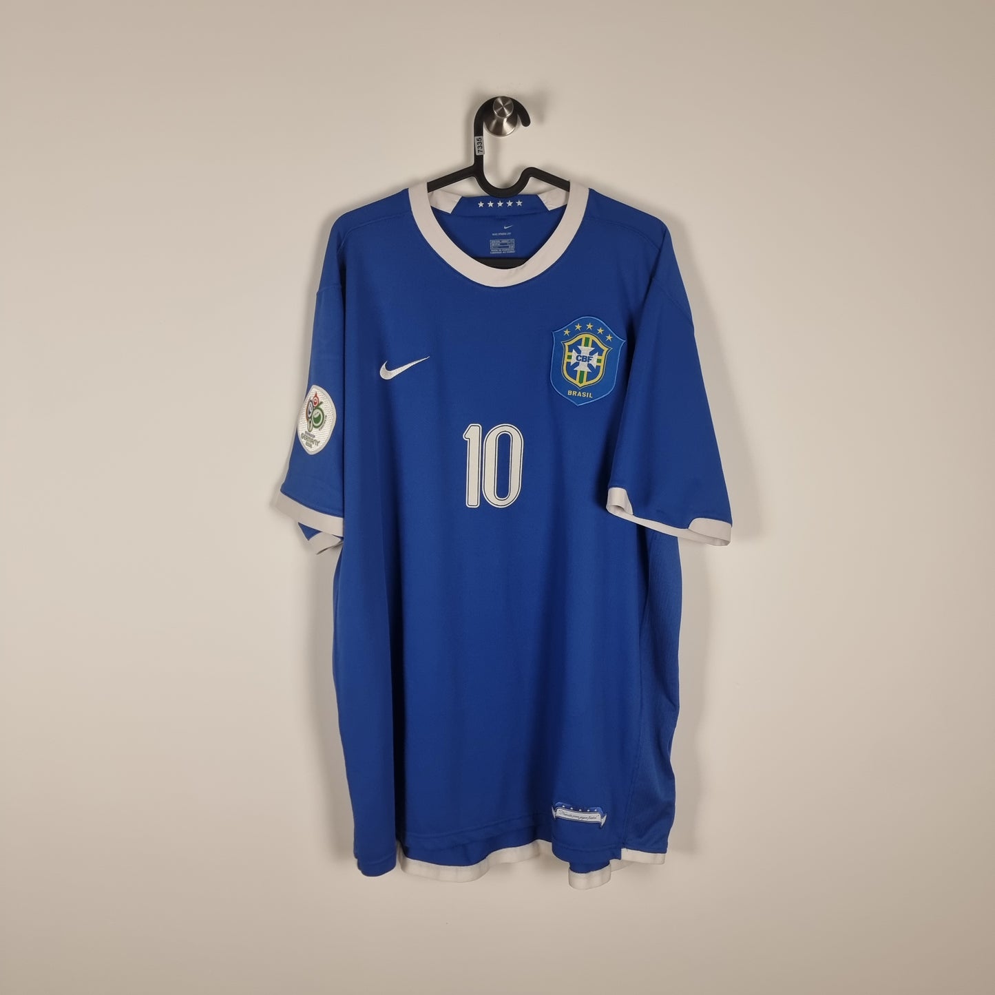 Trikot - Brasilien - Ronaldinho - 2006 - XXL - Auswärts