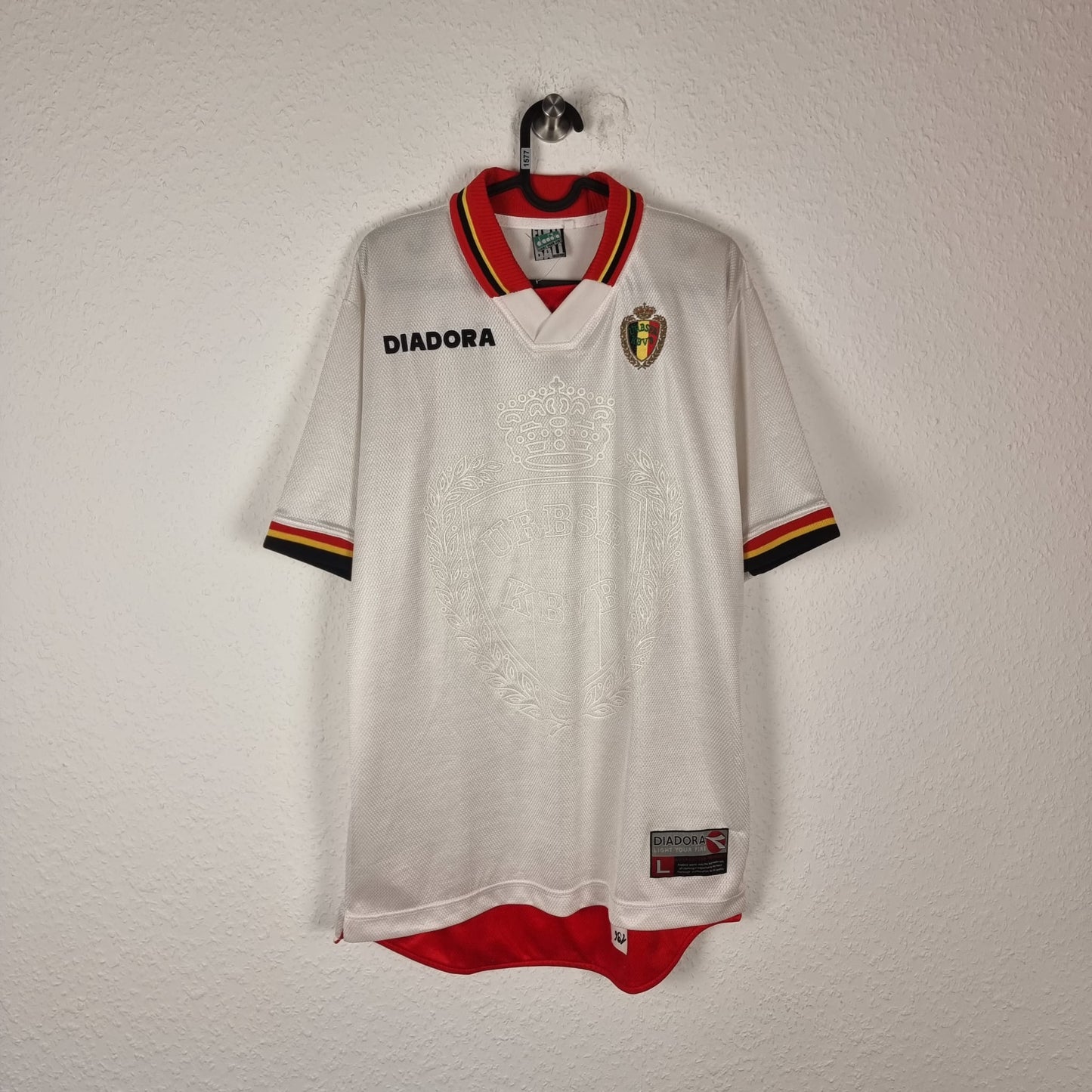 Trikot - Belgien - 1996 - L - Auswärts