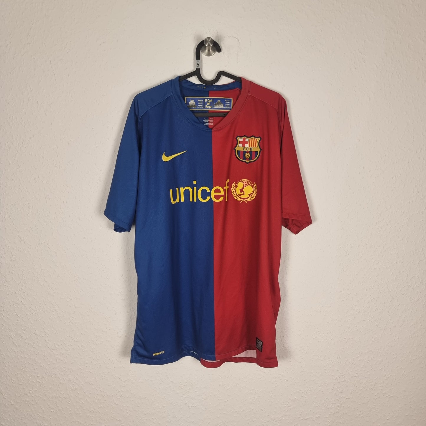 Trikot - FC Barcelona - Andrés Iniesta - 2008/2009 - L - Heim
