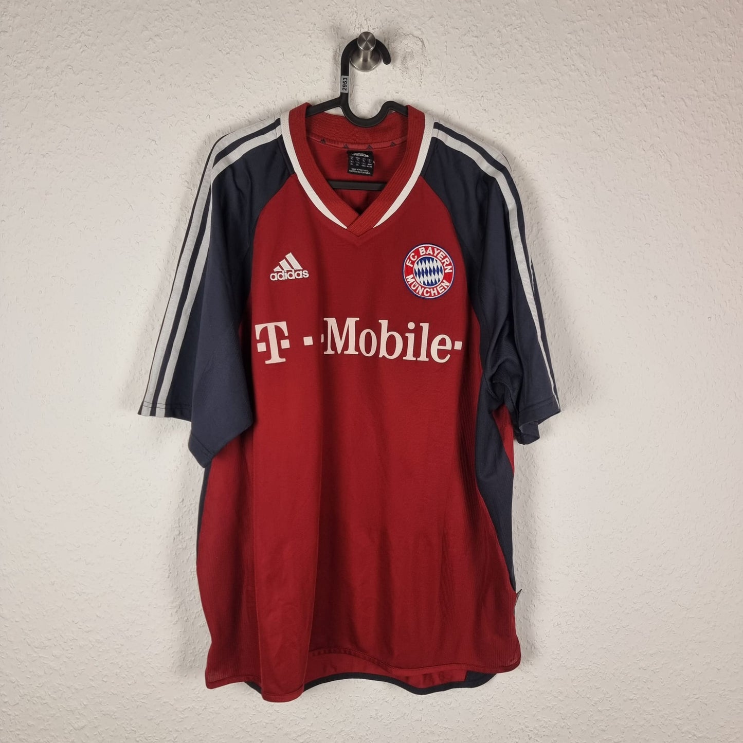 Trikot - FC Bayern München - Thorsten Fink - 2002/2003 - XL - Heim - Player Issue